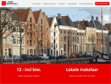 Tablet Screenshot of dehuizenbemiddelaargroningen.nl